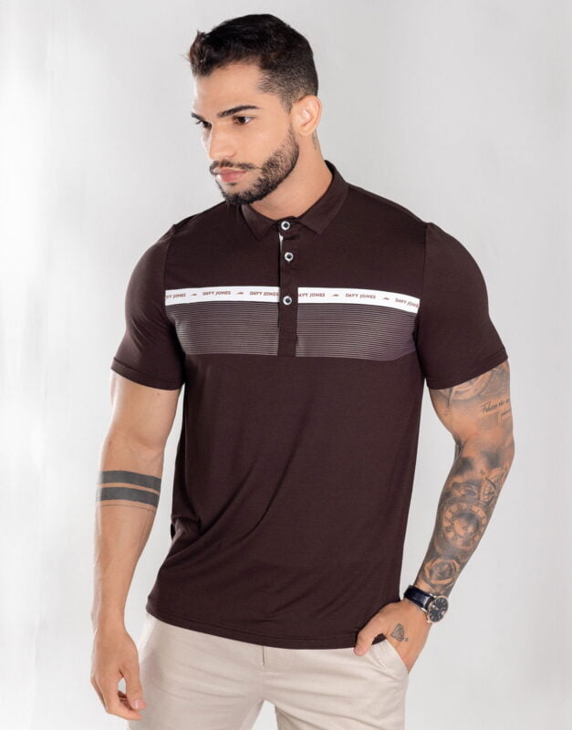 Gola Polo Masculina Faixa