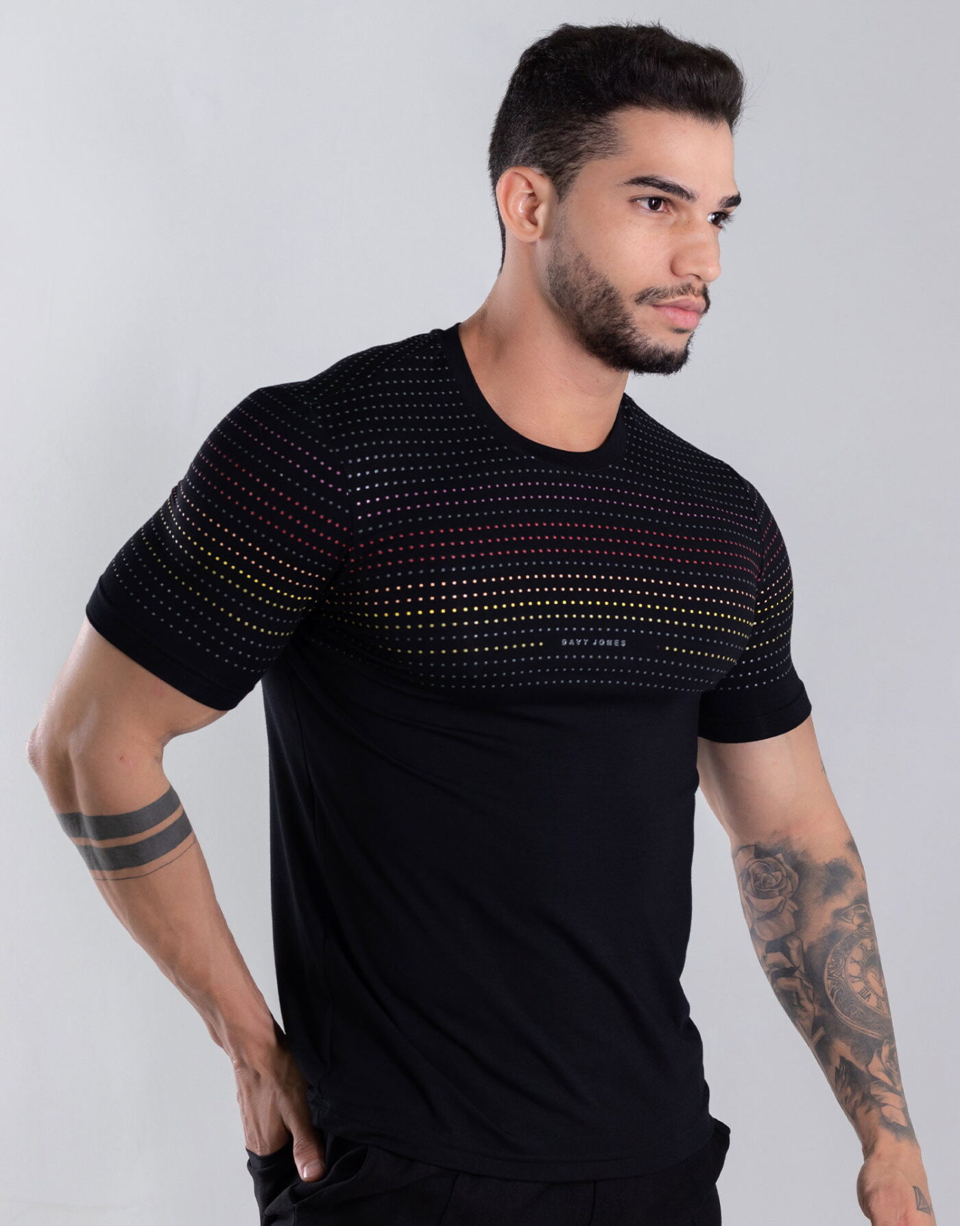 Camiseta Life Style Recorte Manga – Davy Jones | Roupa masculina