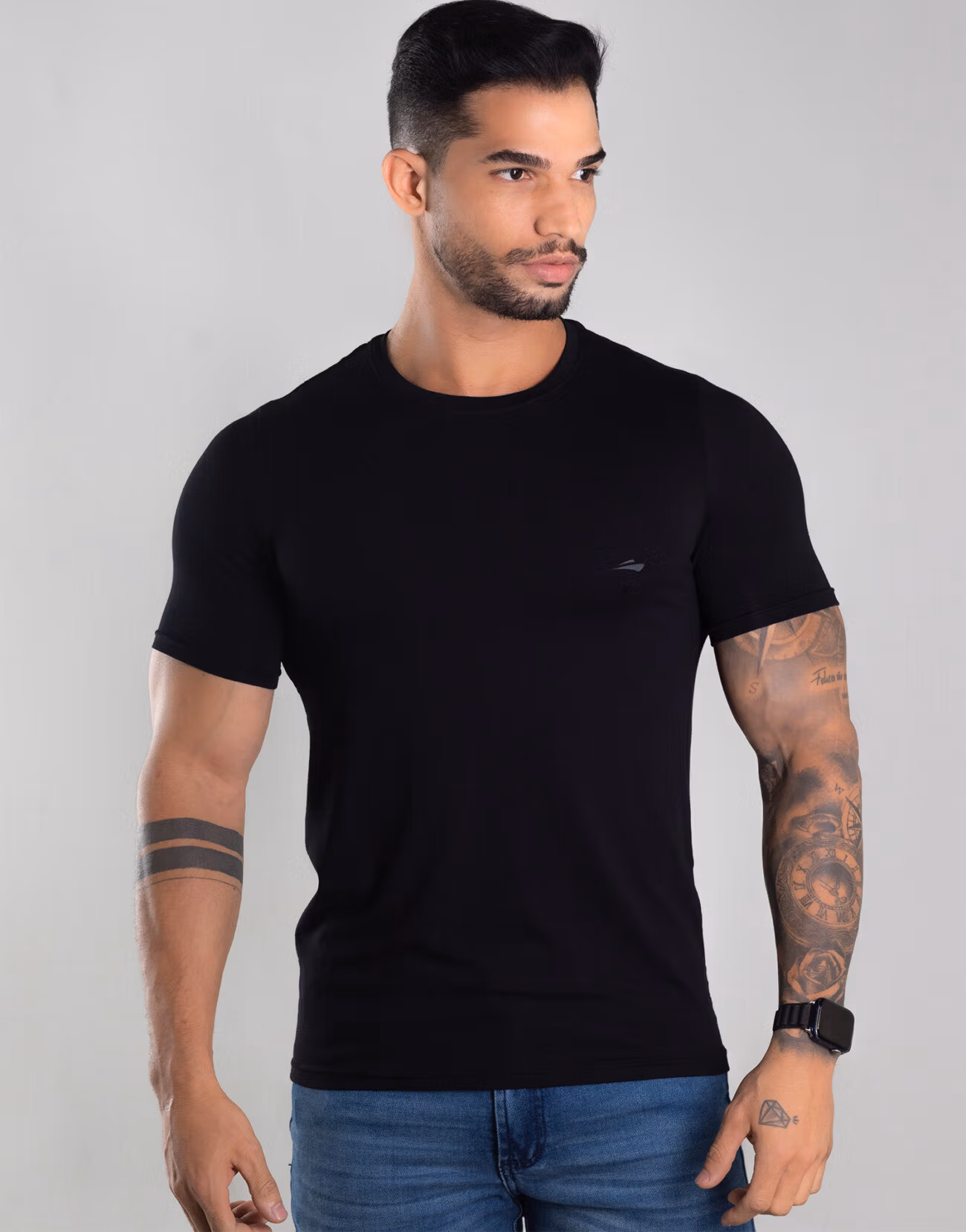 Davy Jones 1 Camiseta Masculina Básica Com Elastano