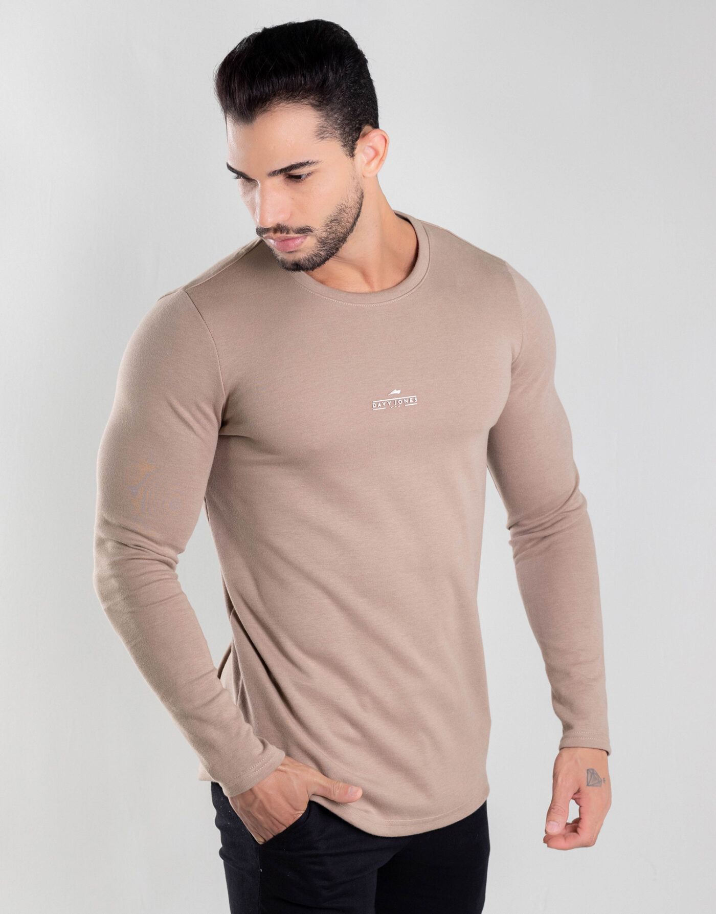 Camiseta Manga Longa Moletinho Conforto Térmico