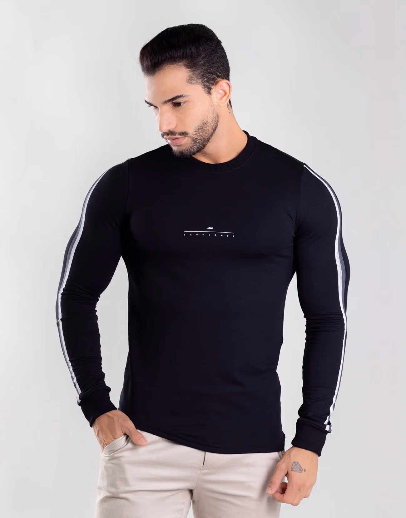 Camiseta Manga Longa Masculina