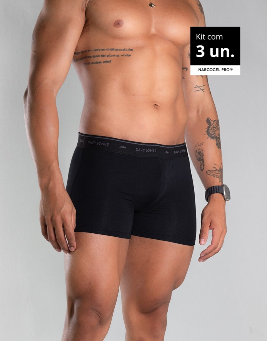 Cueca Box Masculina Performance Anti Assaduras