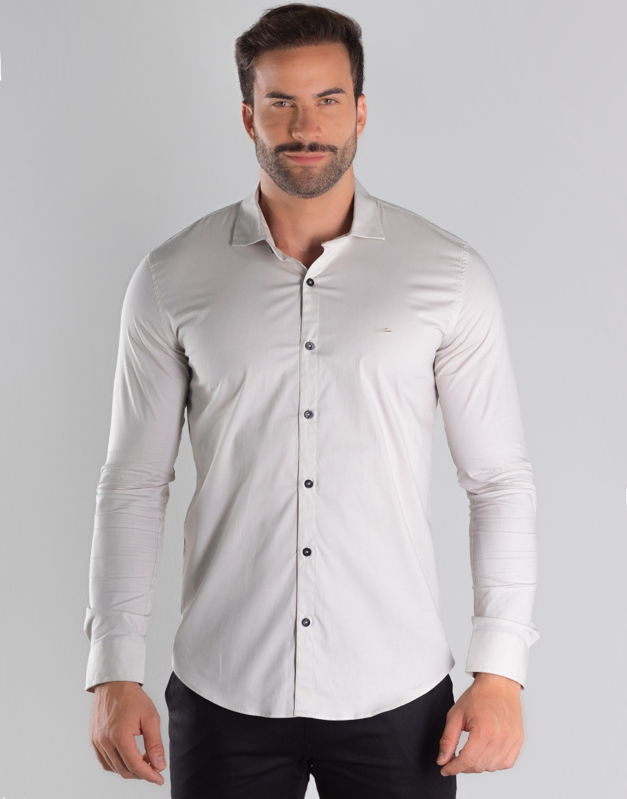 camisa social masculina