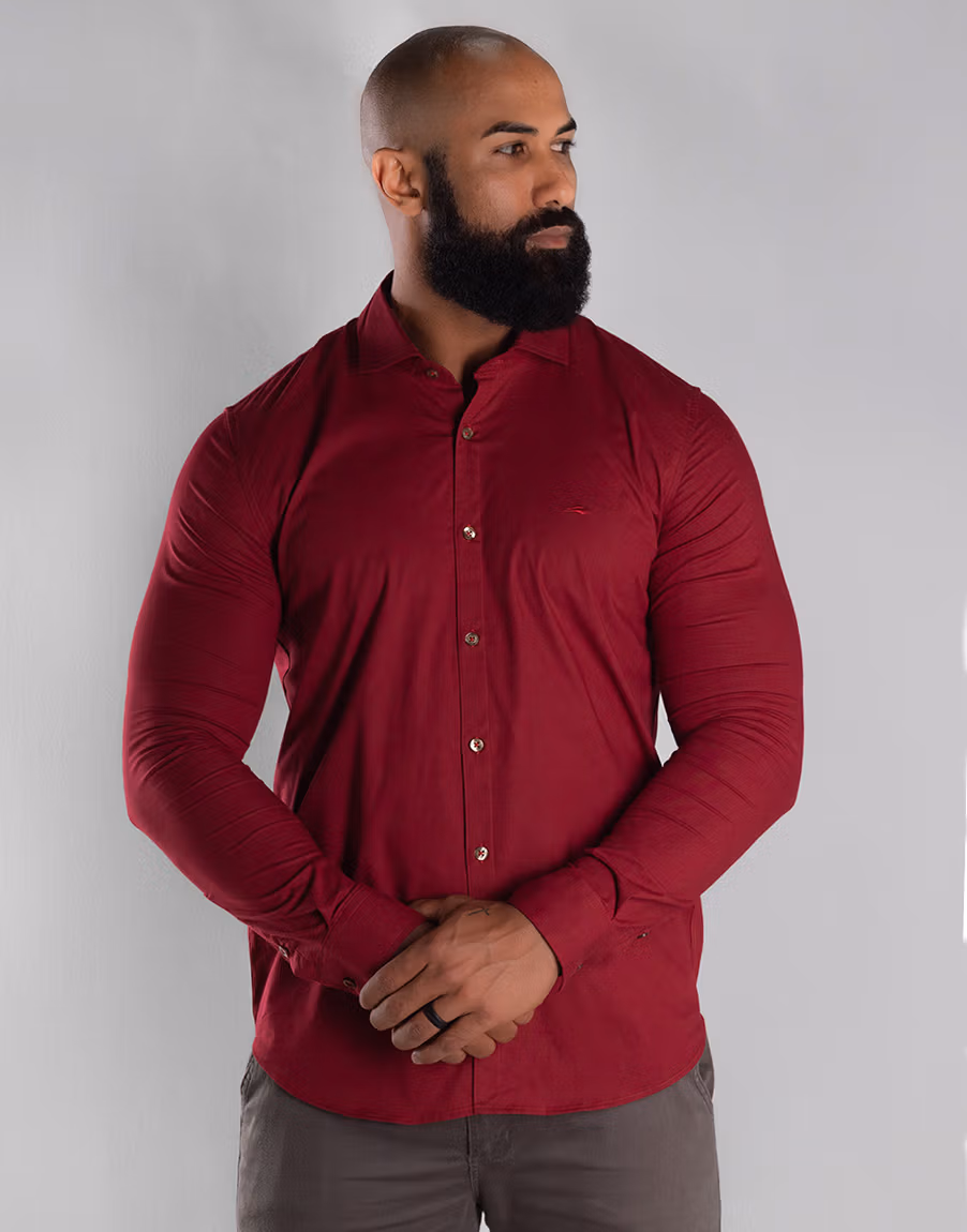 camisa social masculina