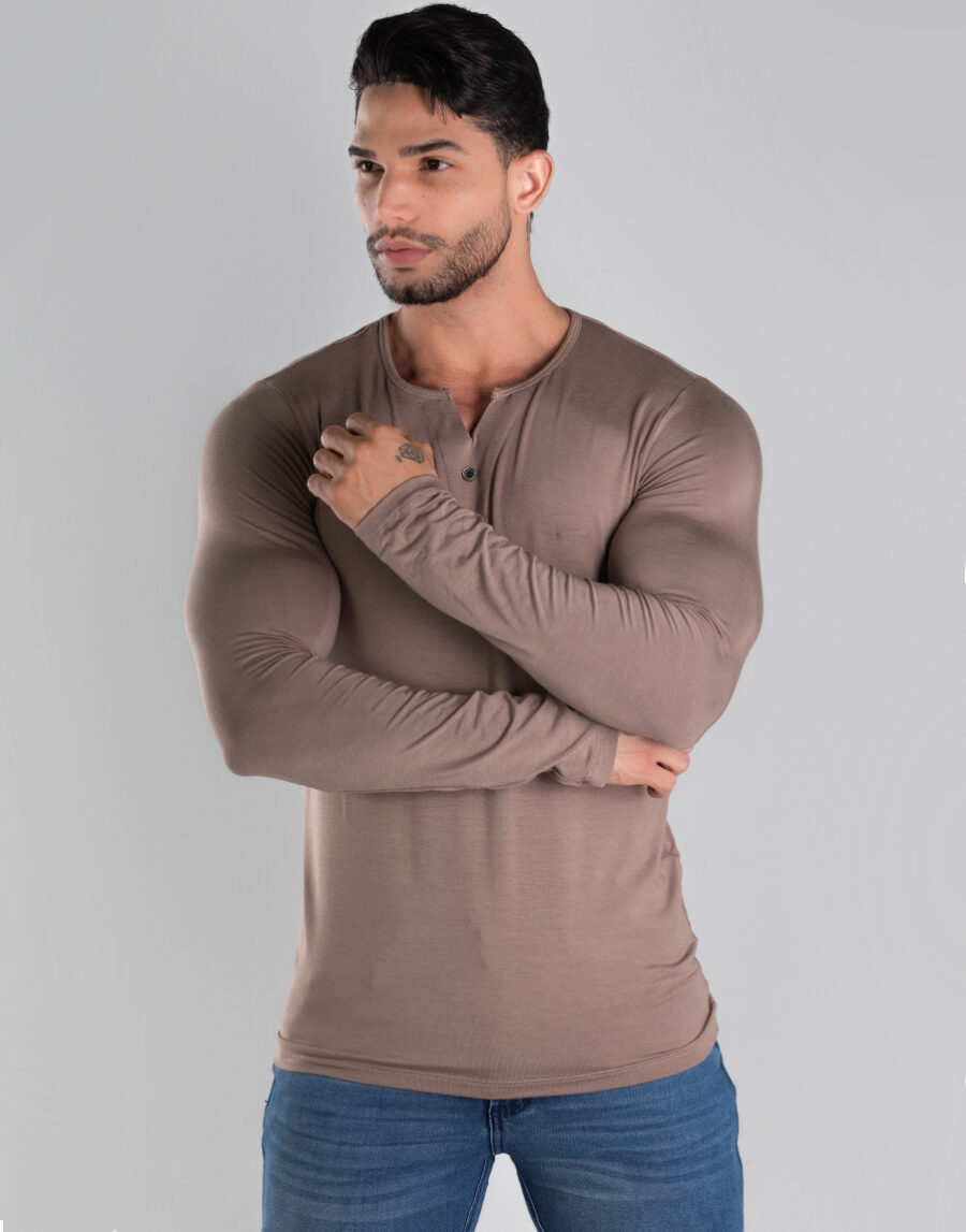 Next BUTTON DETAIL HENLEY - REGULAR FIT - Maglietta A Manica Lunga Ecru White Navy Blue Nx321d1q3 K11 Next BUTTON DETAIL HENLEY - REGULAR FIT - Maglietta A Manica Lunga Ecru White Navy Blue Nx321d1q3 K11