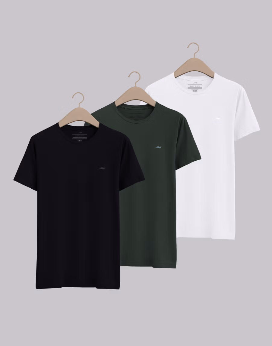 1 Preta - 1 Verde - 1 Branca