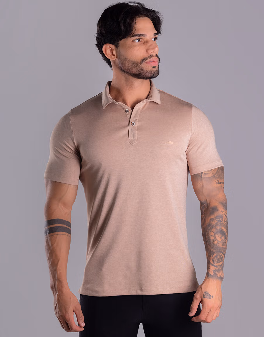 Davy Jones 5 Camiseta Polo Masculina