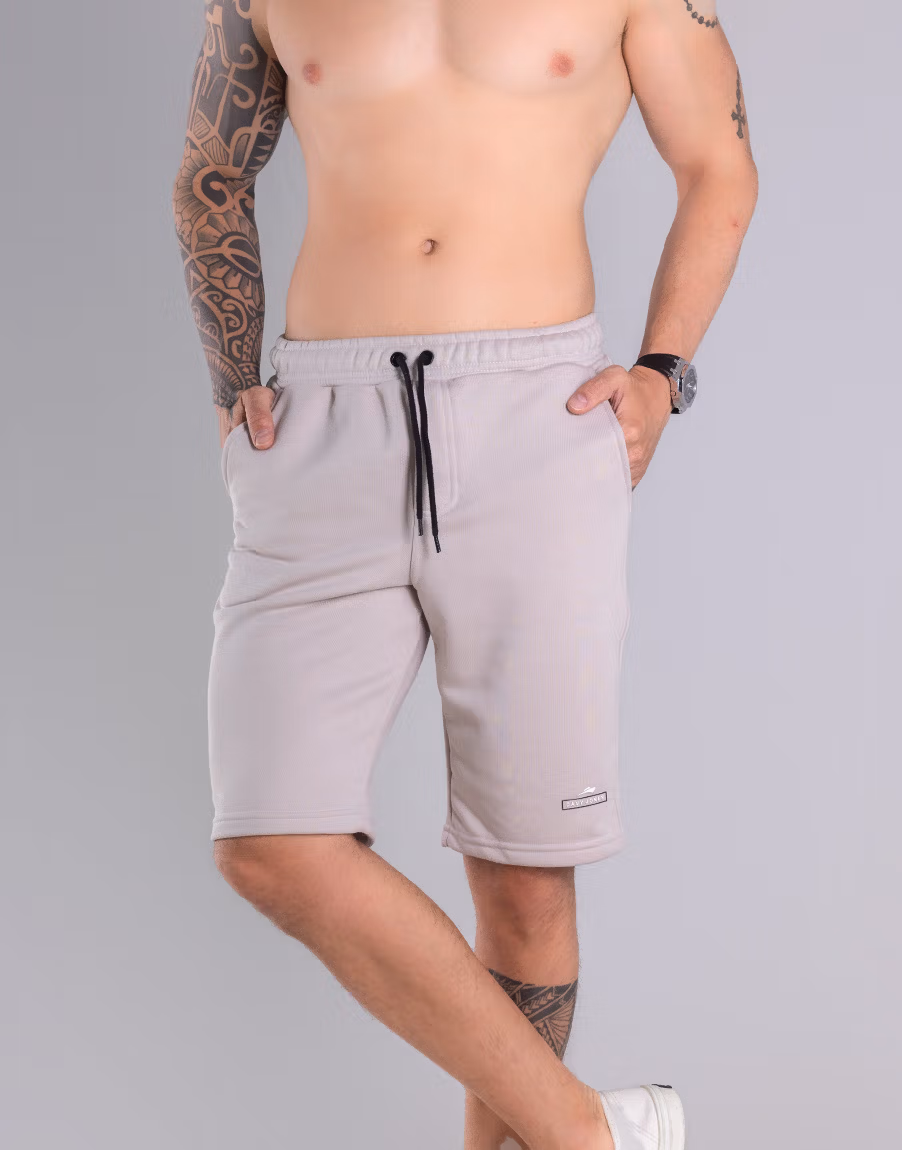 bermuda moletom pima conforto premium