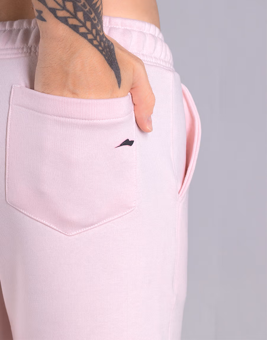 Bermuda Moletom Pima Conforto Premium – Cor Rosa - Imagem 7