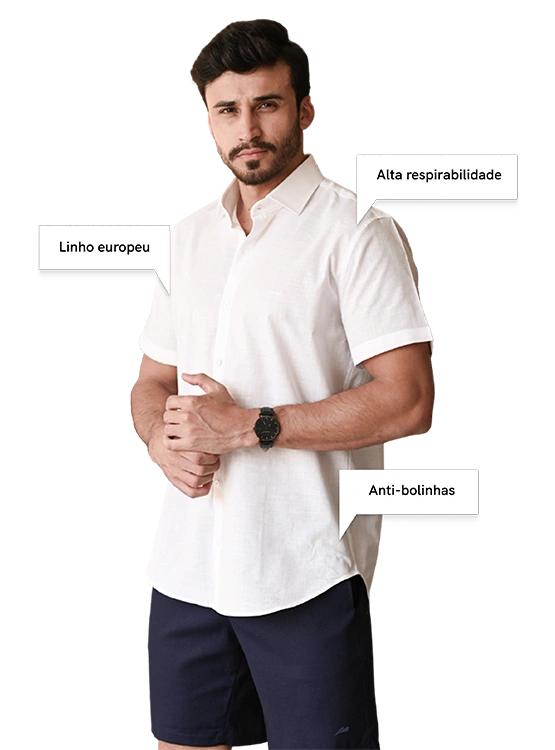 Camisa Linho Humberto 002 Png