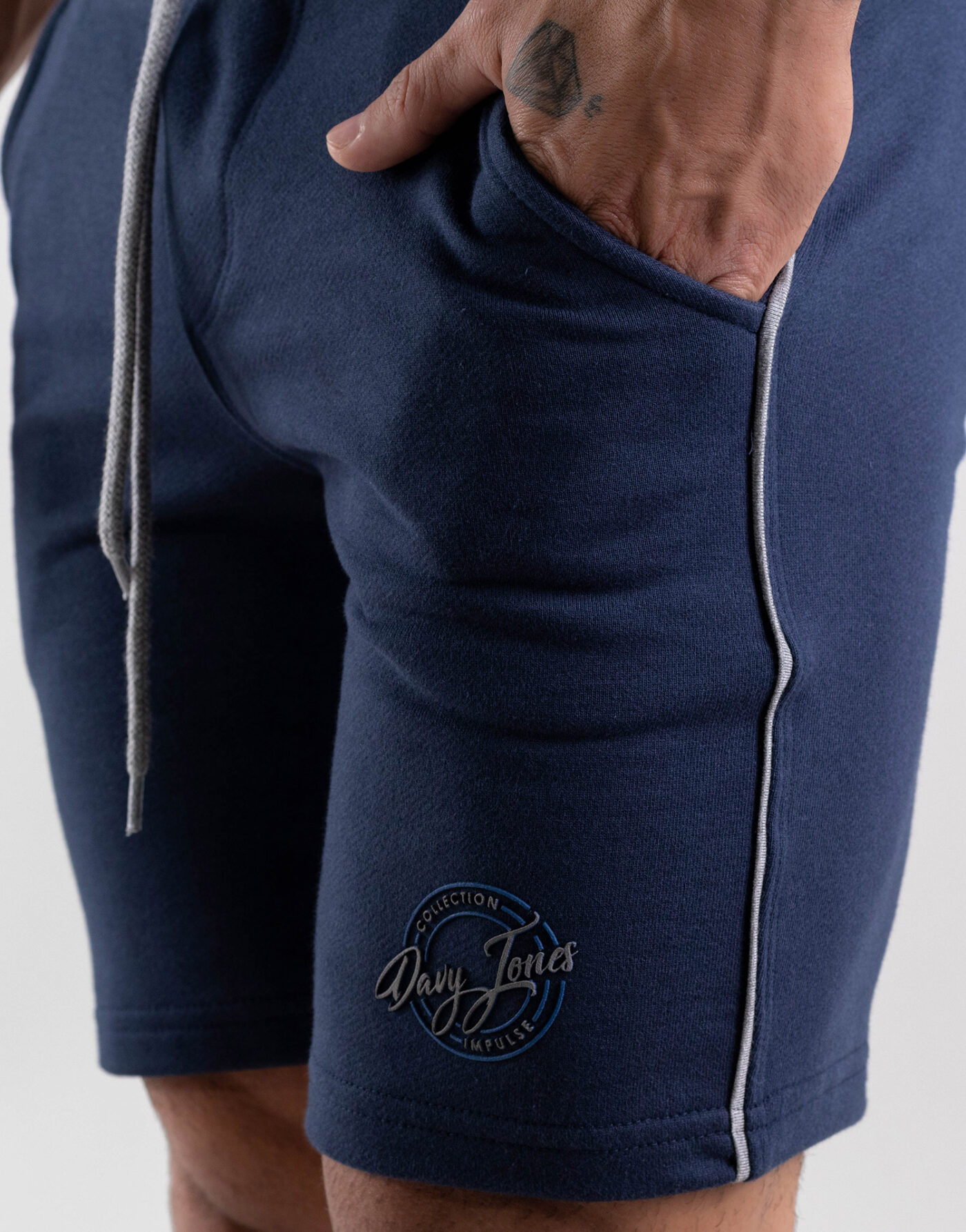Shorts Moletom Impulse - Azul Marinho - Imagem 2