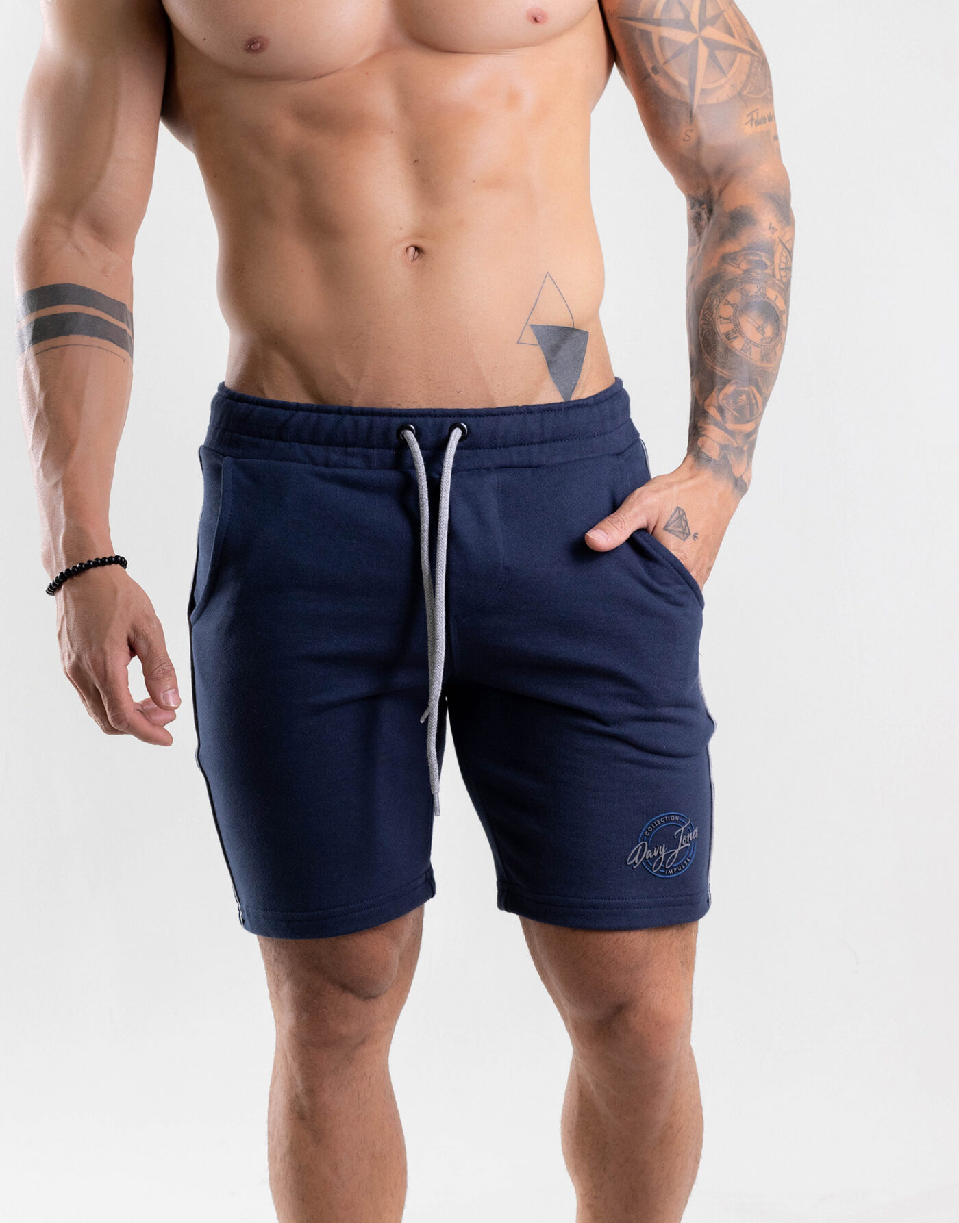 Shorts Moletom Impulse - Azul Marinho - Imagem 1