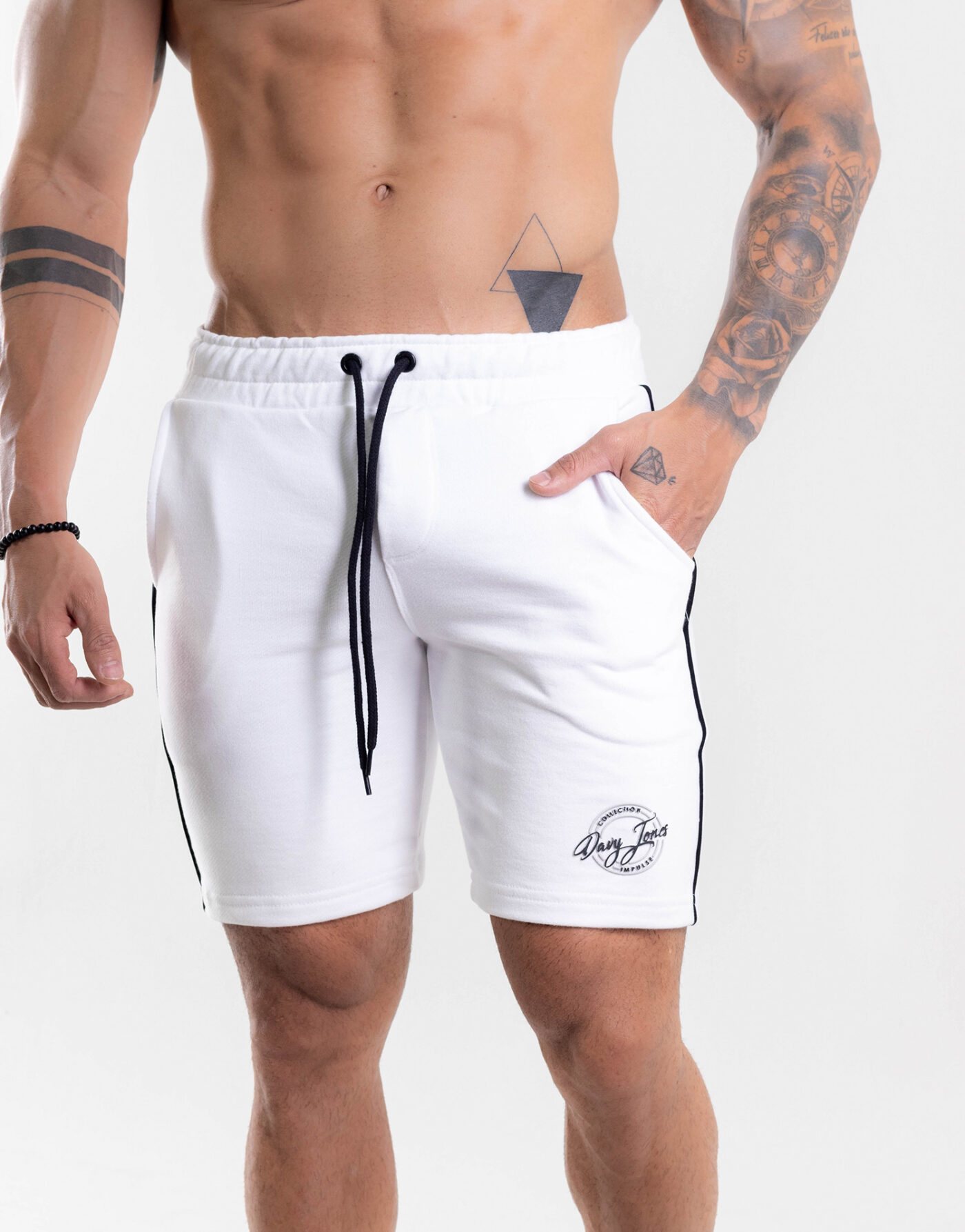 Shorts Moletom Impulse - Branco - Imagem 1